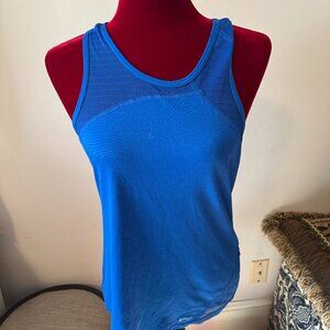 Nike Dri Fit Wms Royal Blue Sleeveless Exercise Top size Med